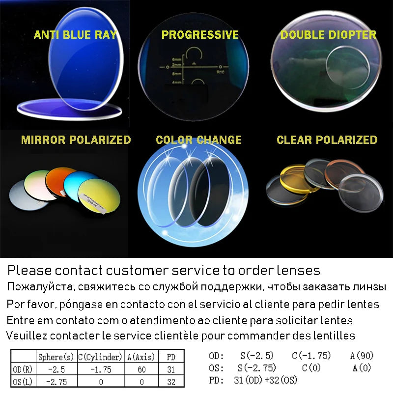 Trendy UV400 Blue Light Glasses