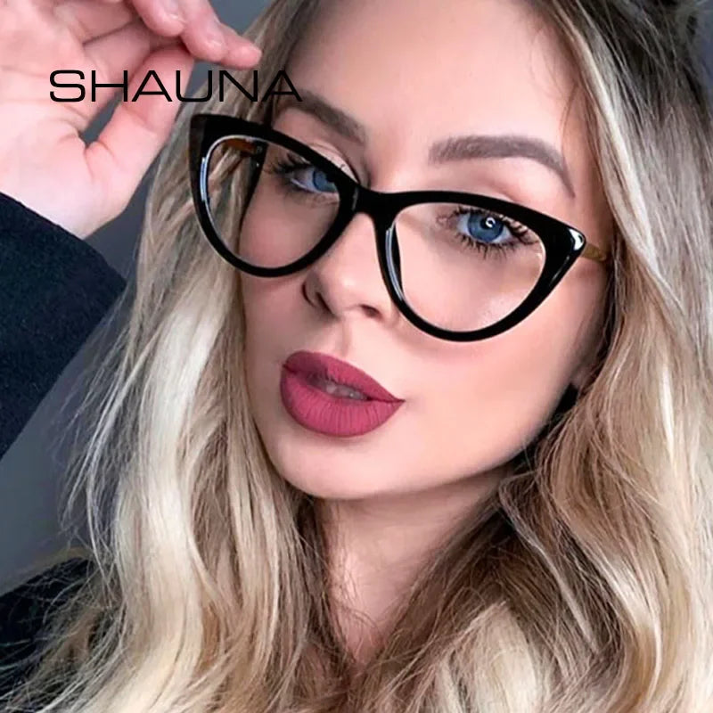 Vintage Cat Eye Anti-Blue Light Glasses